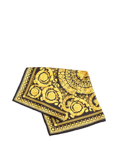 versace scarf real or fake|versace tribute scarf.